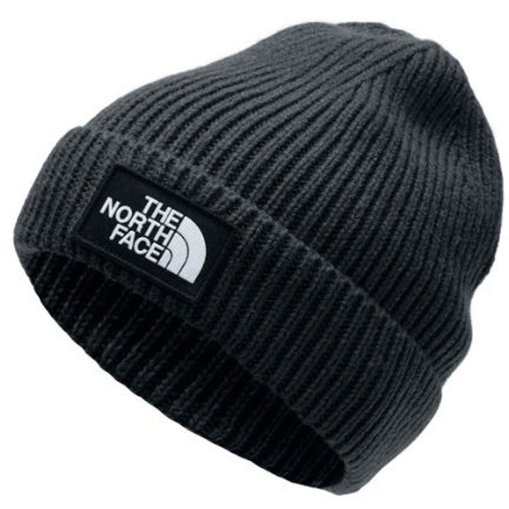The North Face TNF Logo Box Cuffed Beanie Youth
