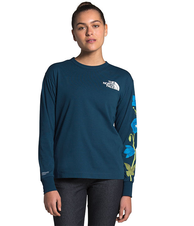 The North Face Himalayan Bottle Source Tee Long Sleeve Womens