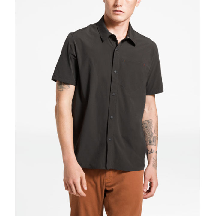 north face button shirt
