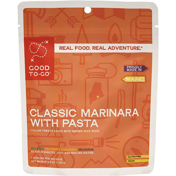 Good To-Go Classic Marinara with Pasta Single Serving
