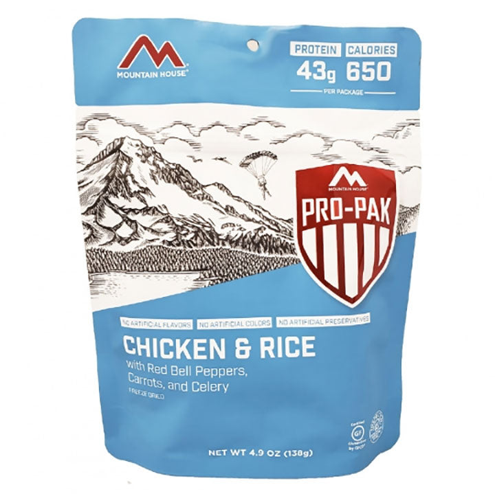 Mountain House Chicken and Rice Pro Pak Gluten Free