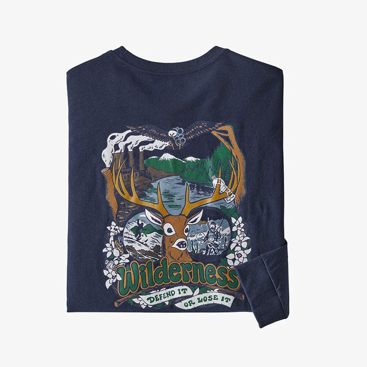 Patagonia Yes To Wilderness Responsibility-Tee L/S Mens