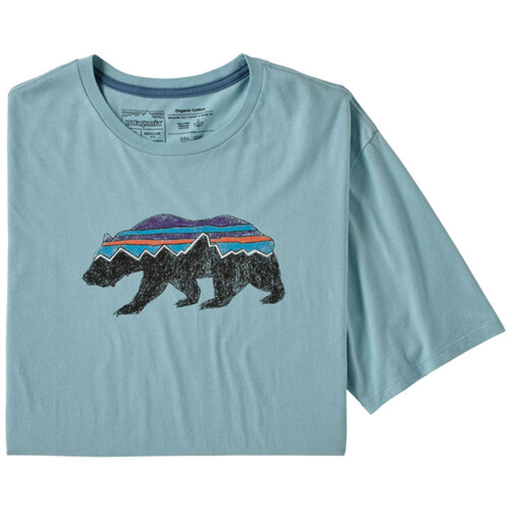 Patagonia Fitz Roy Bear Organic T-Shirt Mens