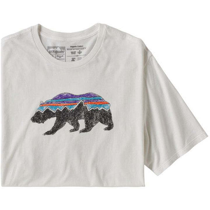 Patagonia Fitz Roy Bear Organic T-Shirt Mens