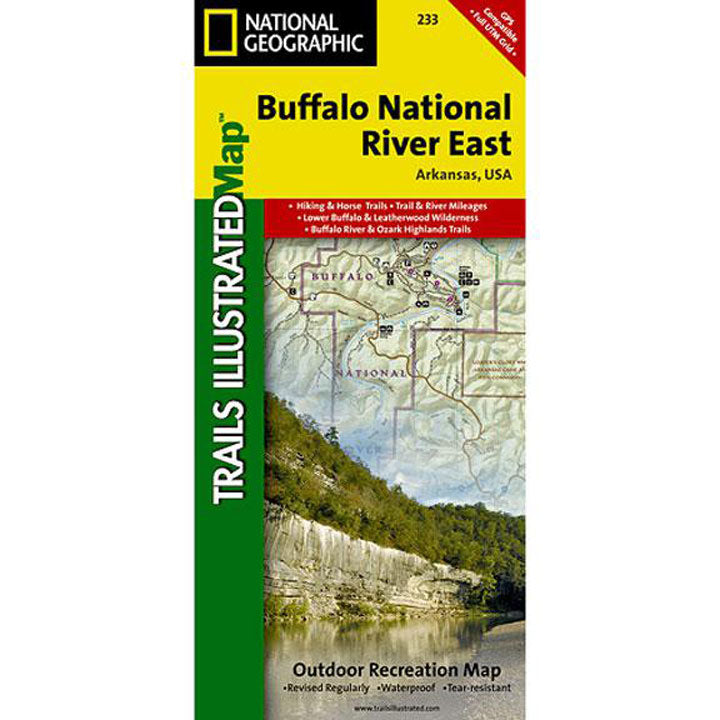 233 Buffalo National River East Map Arkansas