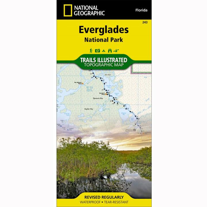 243 Everglades National Park Map Florida