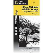 760 Kenai National Wildlife Refuge Chugach Map