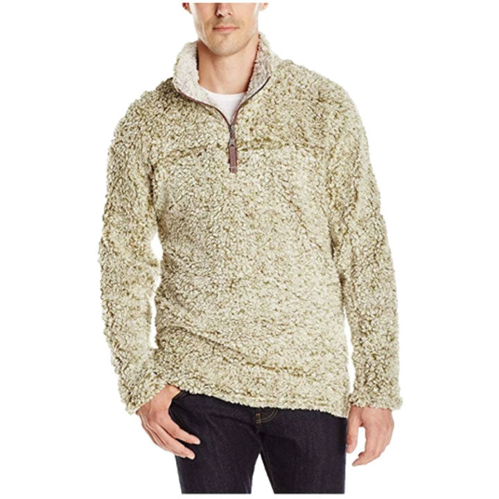 True Grit Frosty Tipped 1/4 Zip Pullover