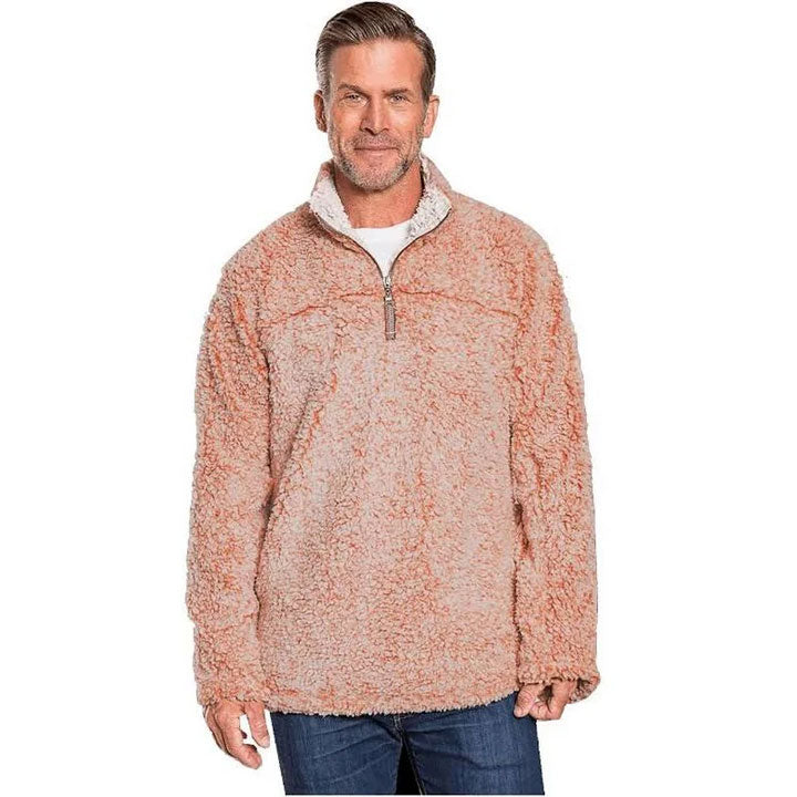 True Grit Frosty Tipped 1/4 Zip Pullover