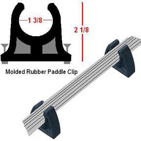 Yak-Gear Molded Paddle Clips