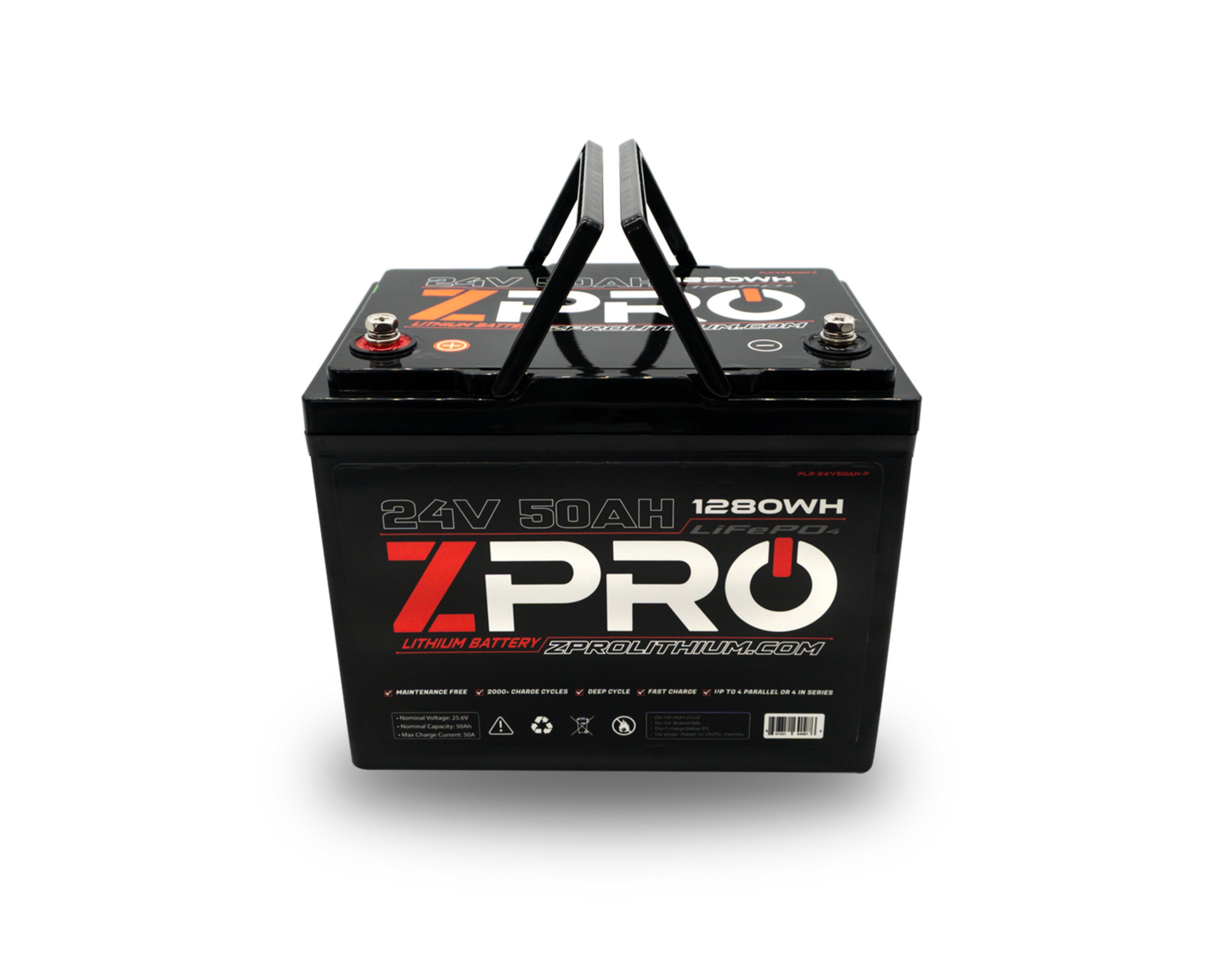 ZPRO 24V50AH LITHIUM BATTERY