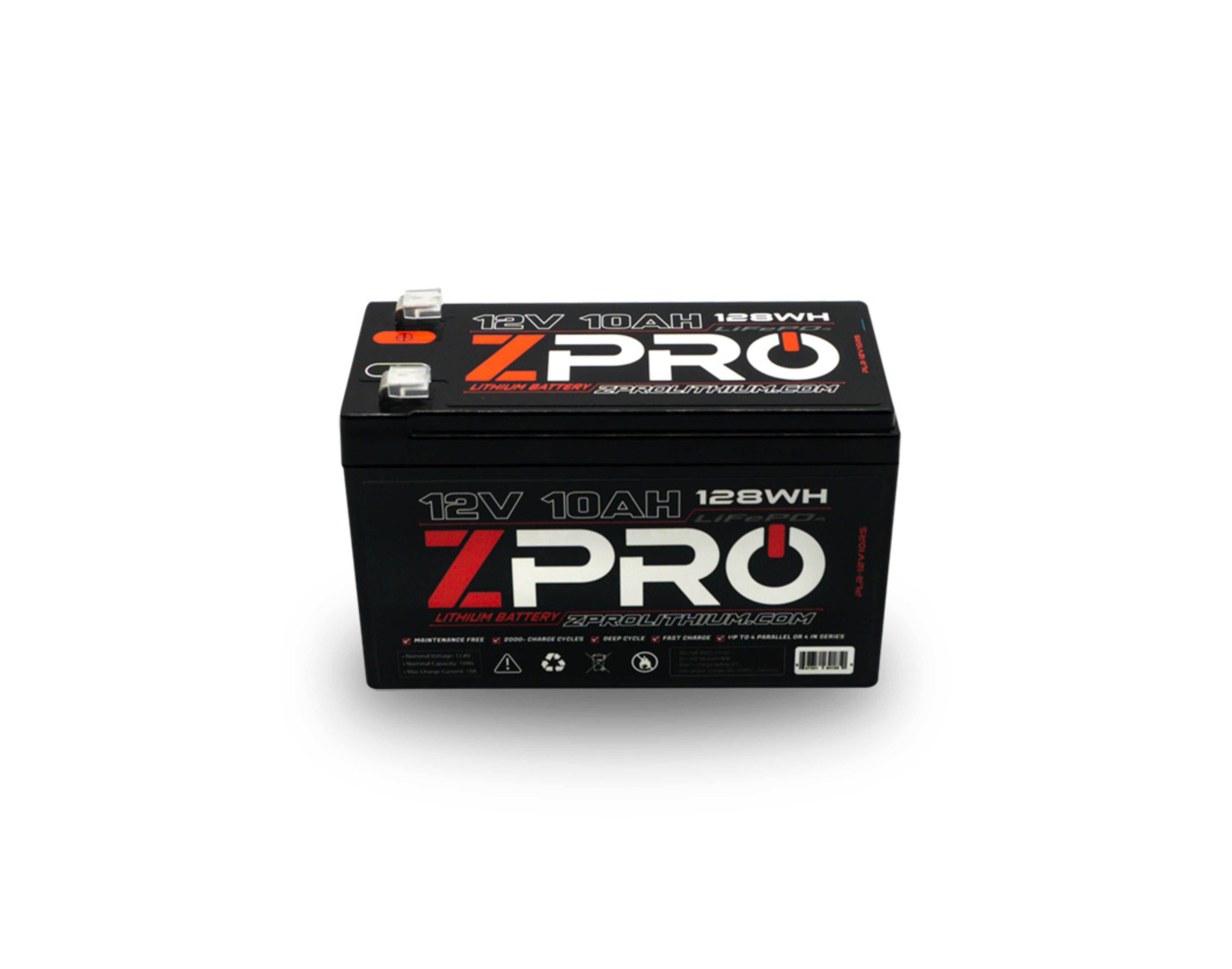 ZPRO 12V10AH LITHIUM BATTERY