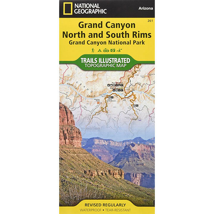 261 Grand Canyon Map Arizona