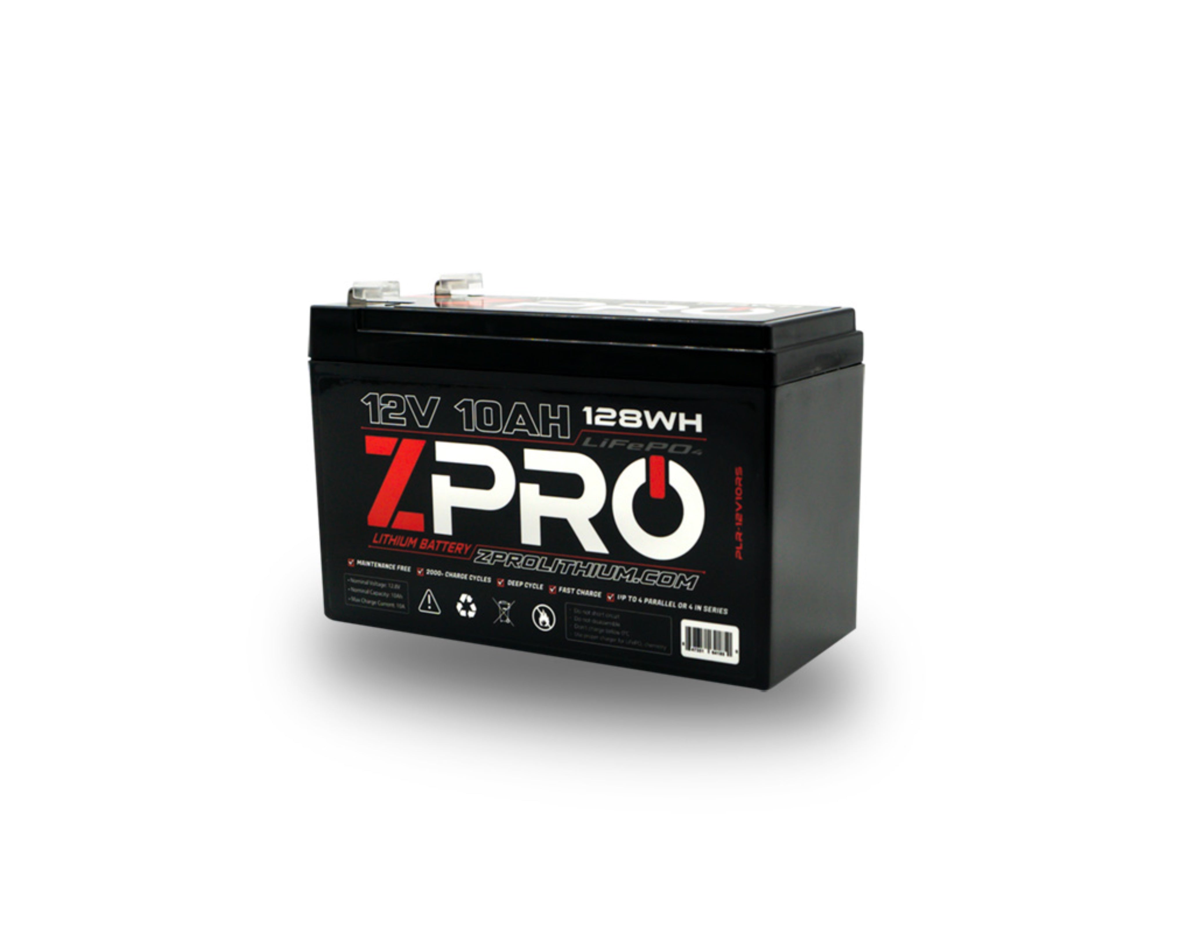 ZPRO 12V10AH LITHIUM BATTERY