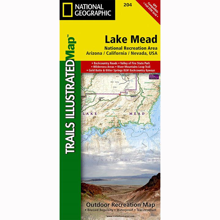 204 Lake Mead National Recreation Area Map