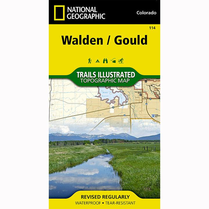 114 Walden - Gould Map Colorado