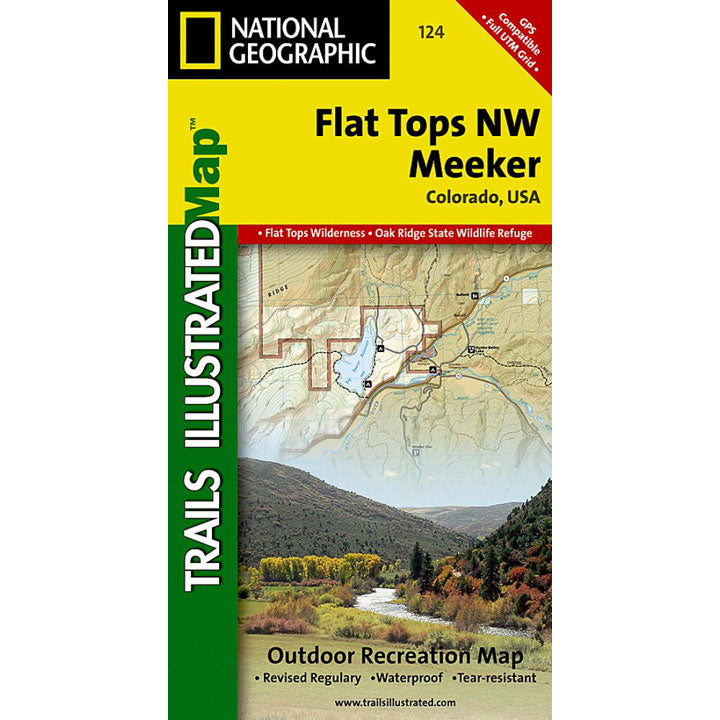 124 Flat Tops NW - Meeker Map Colorado