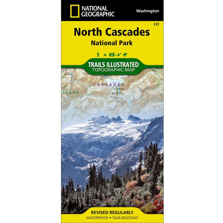 223 North Cascades National Park Map Washington
