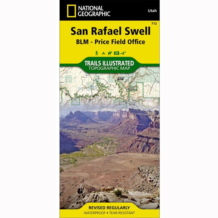 712 San Rafael Swell Map Utah