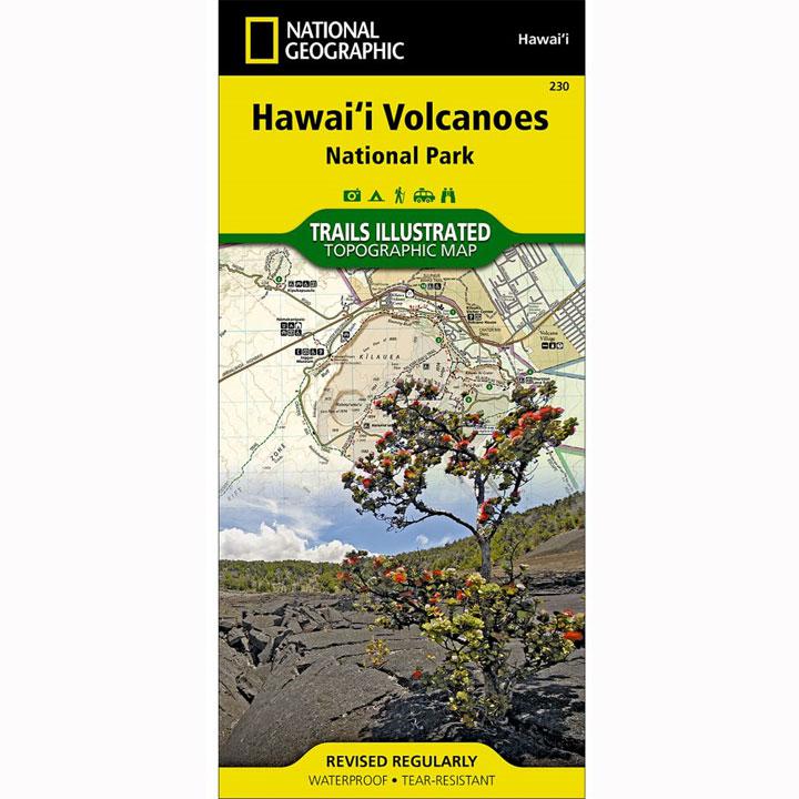 230 Hawaii Volcanoes National Park Map