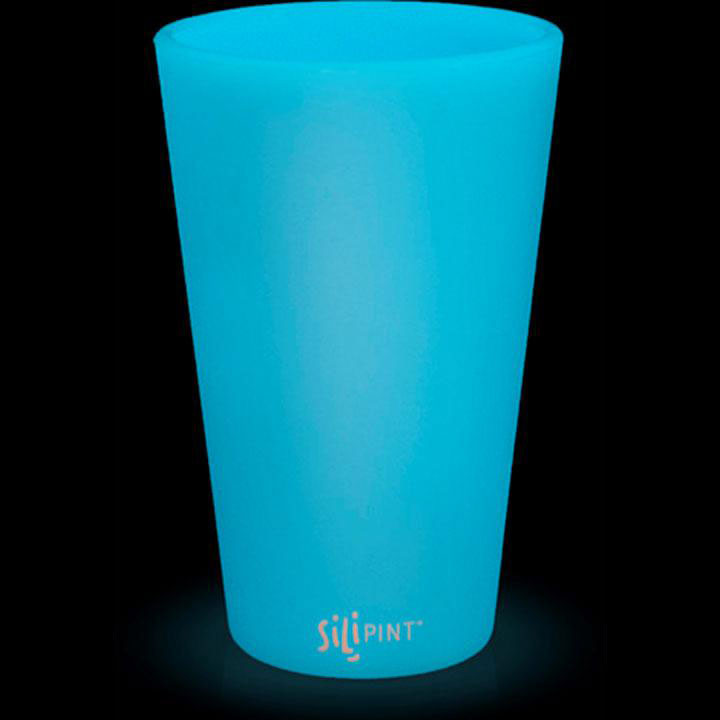 SiliPint Glow-In-The-Dark 16 Ounce Pint Glass