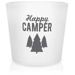 Happy Camper Frosted White Translucent Matte