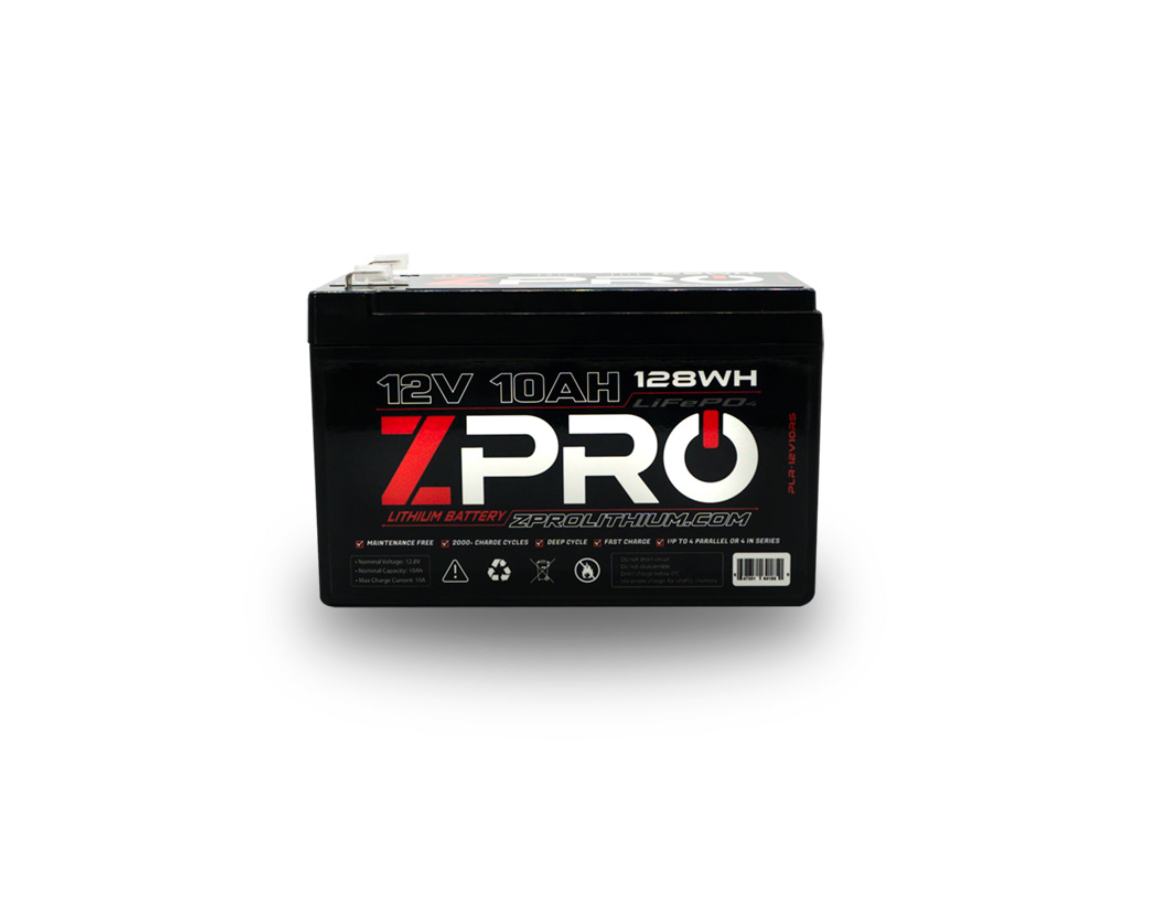 ZPRO 12V10AH LITHIUM BATTERY