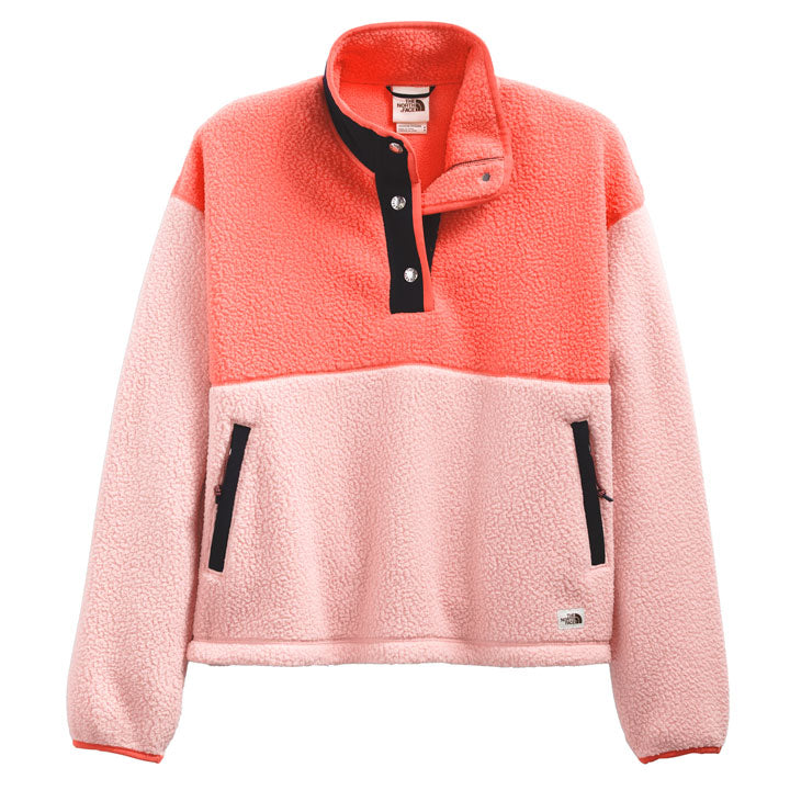 The North Face Womens Printed Cragmont Fleece 1/4 Snap Pullover