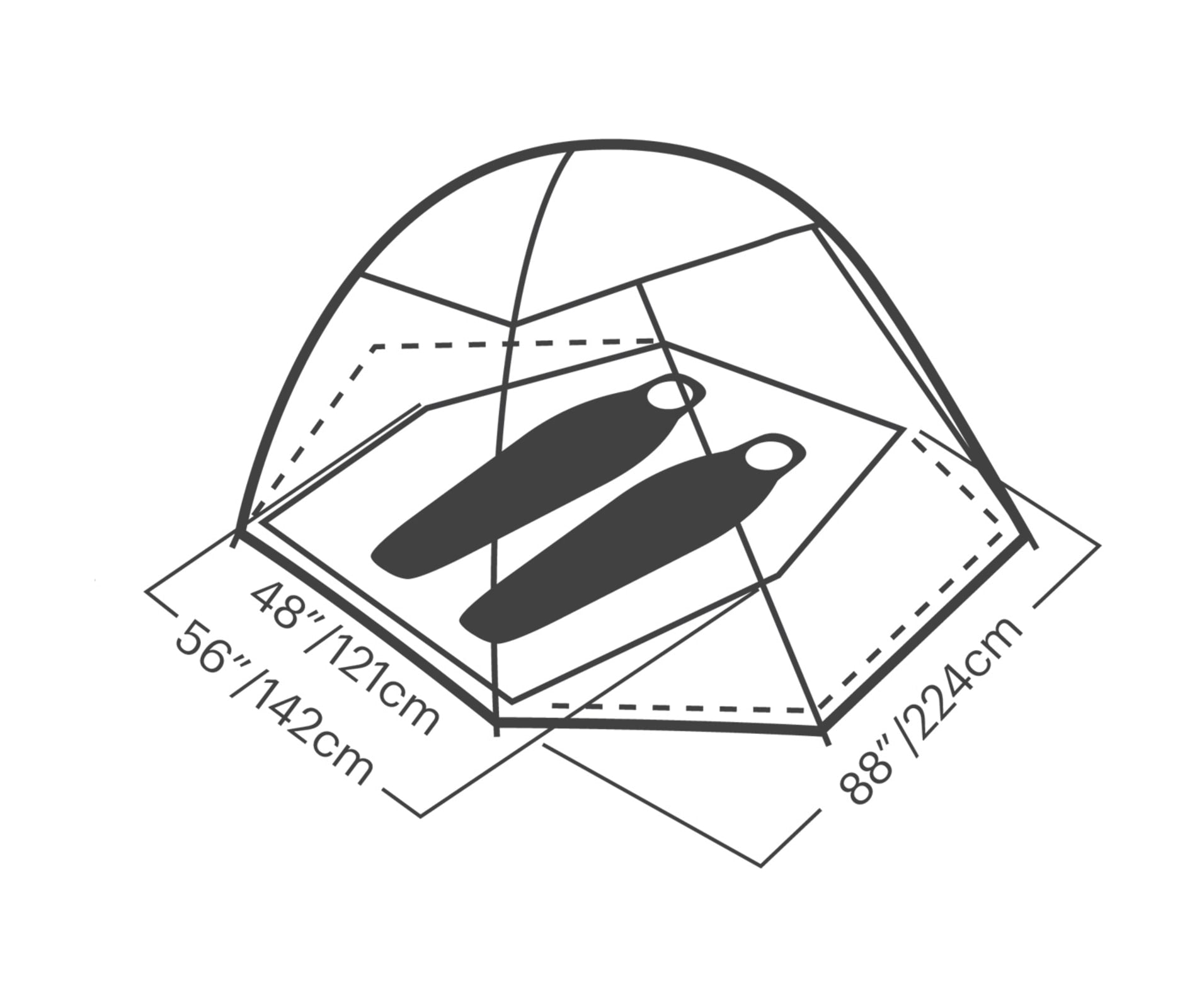 Eureka Summer Pass 2 Tent