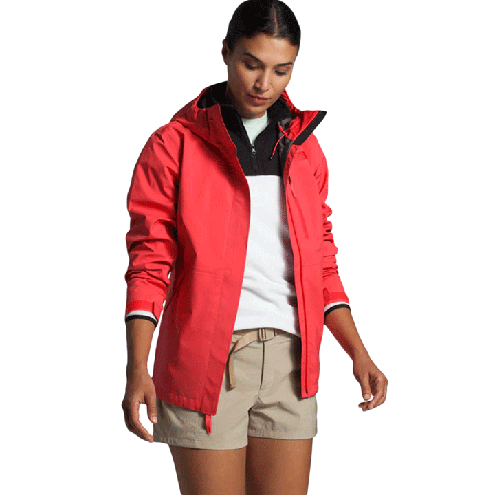 Womens Dryzzle FUTURELIGHT Jacket-Jackets-The North Face-Cayenne Red-Mountain Sports