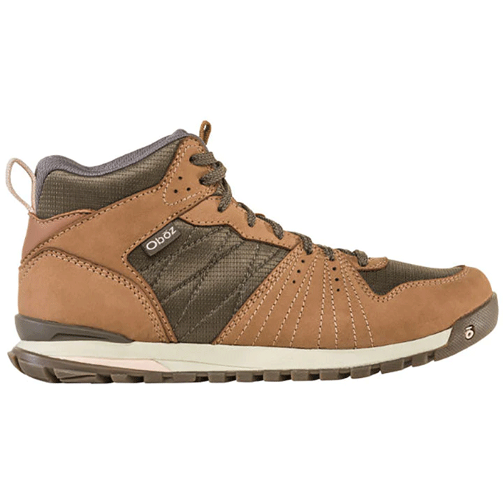 Womens Bozeman Mid Hiking Boot-Hiking Boots-Oboz-Chipmunk-Mountain Sports