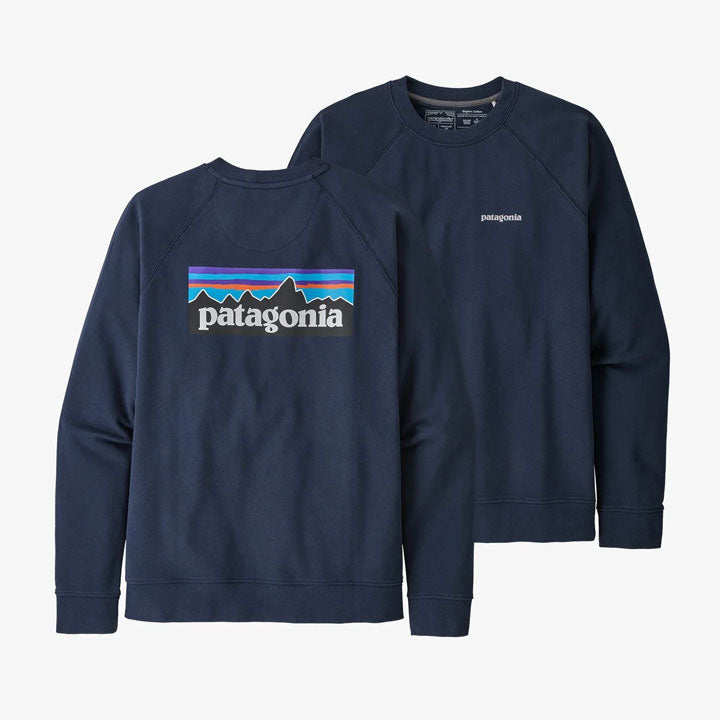 Patagonia P-6 Logo Organic Cotton Crew Sweatshirt Mens