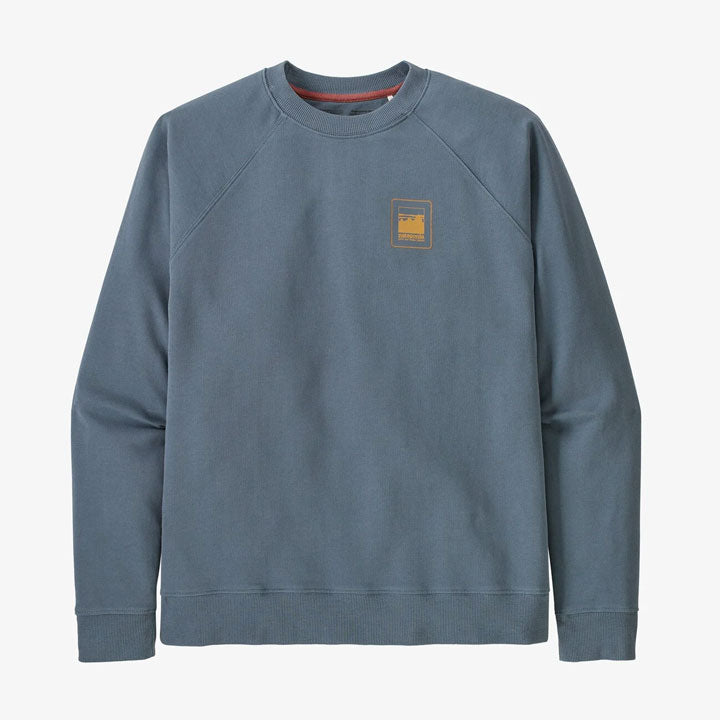 Patagonia Alpine Icon Regenerative Organic Cotton Crew Sweatshirt Mens