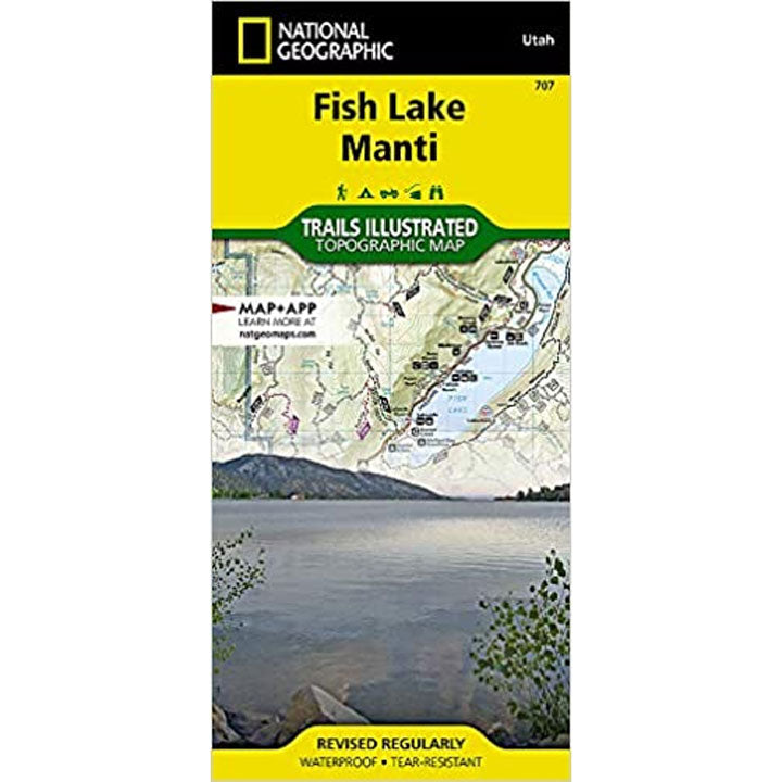 707 Fish Lake Manti- Topographic Map Utah