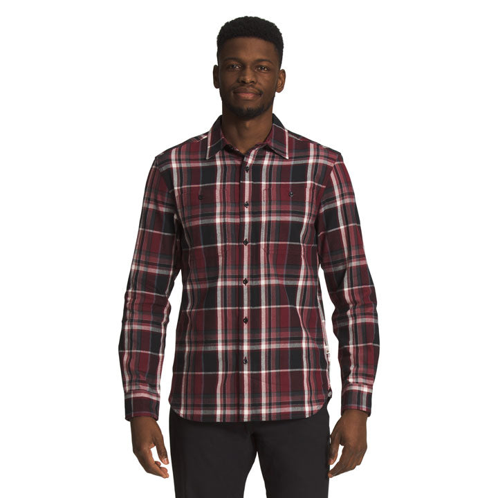 Mens Arroyo Lightweight Flannel-Flannel Shirts-The North Face-Wild Ginger LG Half Dome Plaid 2-Mountain Sports
