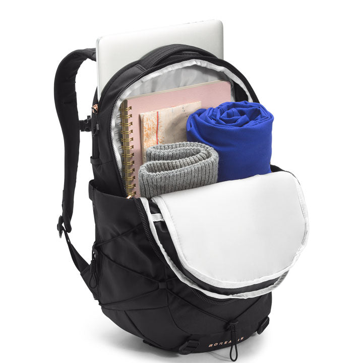 Womens Borealis Backpack-Backpacks-The North Face-TNF Black/TNF White-Mountain Sports
