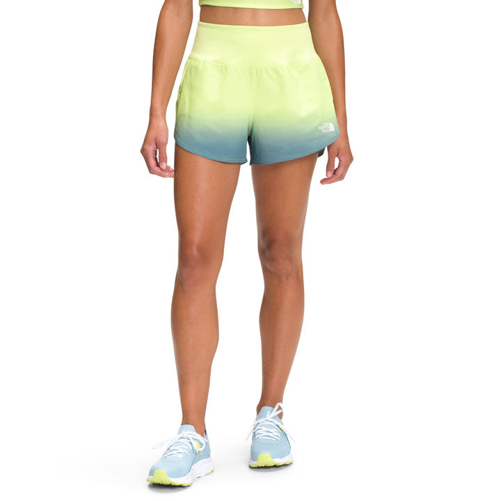 Womens Printed Arque 3" Short-Shorts-The North Face-Goblin Blue Ombre Sky Print-Mountain Sports