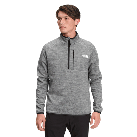 Mens Canyonlands ½ Zip-Pullovers-The North Face-TNF MD Grey Heather-Mountain Sports