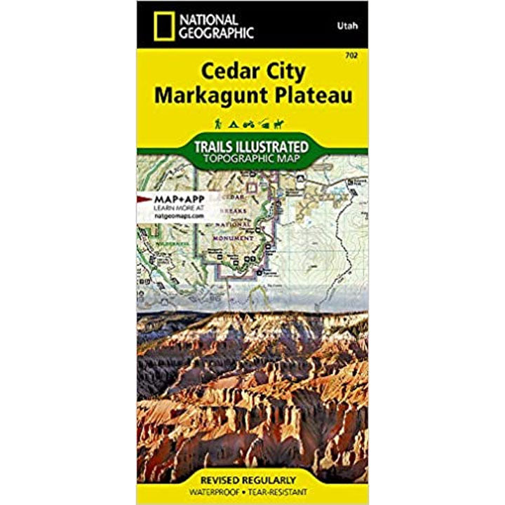 702 Cedar Mtn Pine Valley Mtn-Outdoor Recreation Map Utah