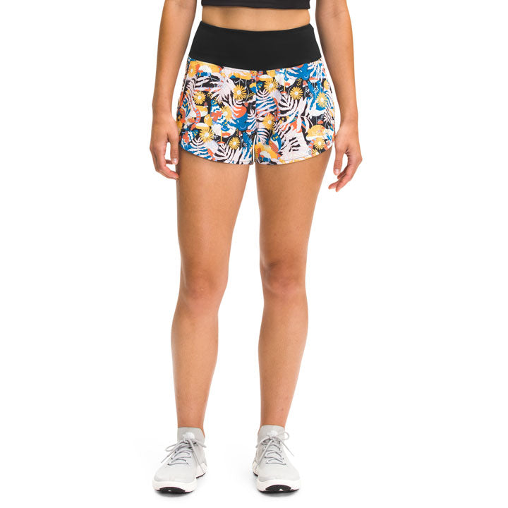 Womens Printed Arque 3" Short-Shorts-The North Face-Goblin Blue Ombre Sky Print-Mountain Sports