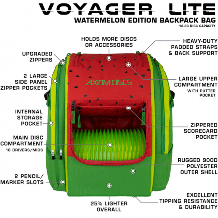 Axiom Voyager Lite Disc Golf Bag