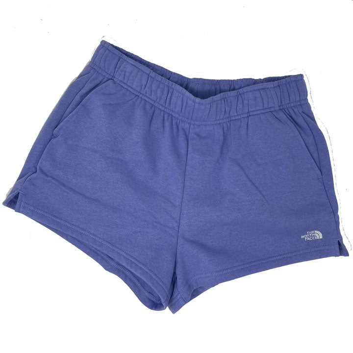 Womens Half Dome Fleece Short-Shorts-The North Face-Deep Periwinkle/TNF White-Mountain Sports