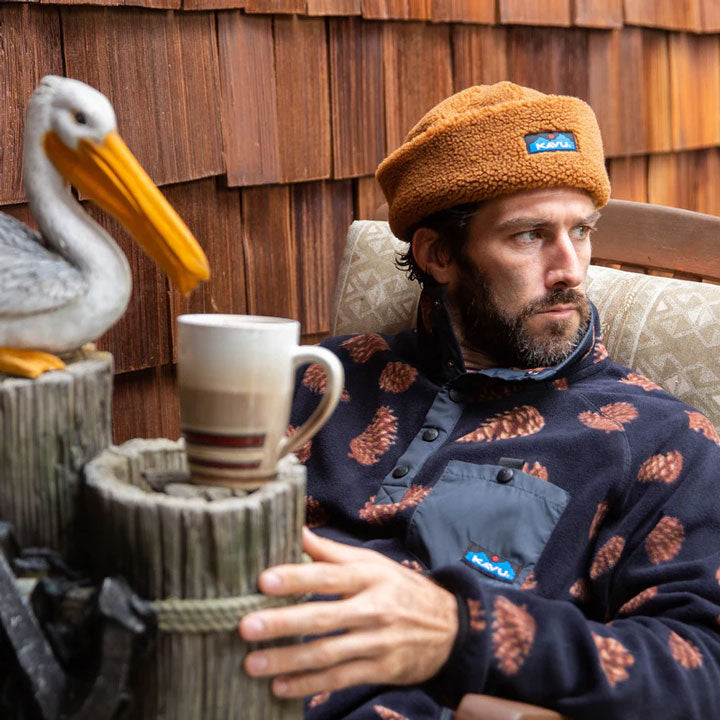 KAVU Furr Ball Fleece Beanie