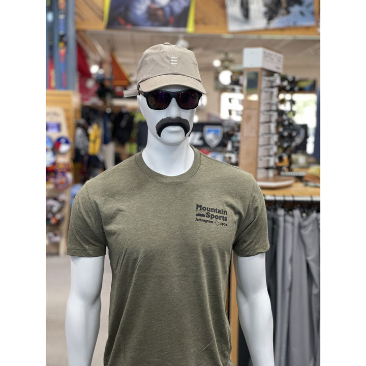 Next Level Apparel Vintage Wash Tri-Blend Crew Mens