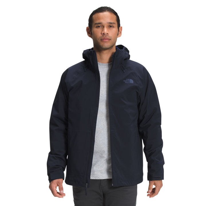 Complete Outerwear KIT] - Mens - The North Face (Dark Heather Grey, 3-in-1, Thermoball Eco Triclimate)