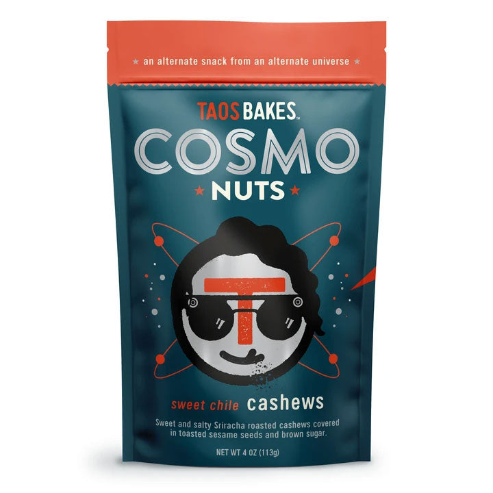 Taos Bakes CosmoNuts Sweet Chile Cashews