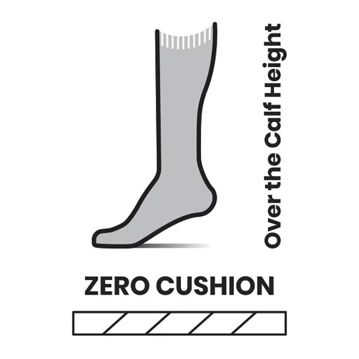 Smartwool Ski Zero Cushion Mountain Print Over The Calf Socks Womens