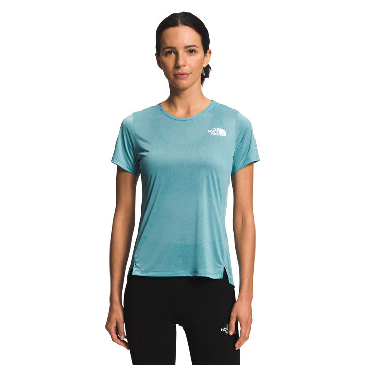 Womens Sunriser S/S Shirt-Short Sleeve Shirts-The North Face-Reef Waters-Mountain Sports