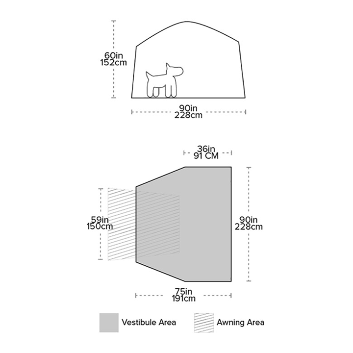 Big Agnes Big House 4 Vestibule