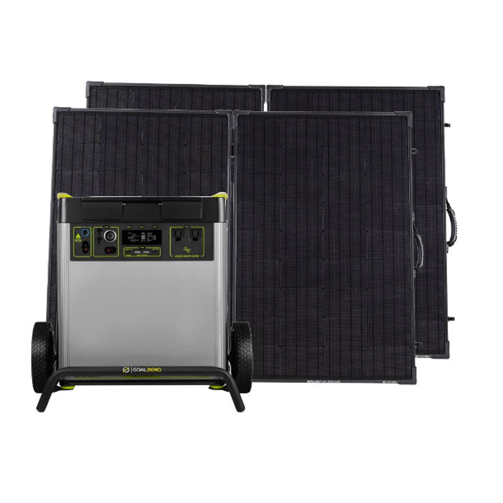 Goal Zero Yeti 6000X + (2) Boulder 200 Briefcase Solar Generator